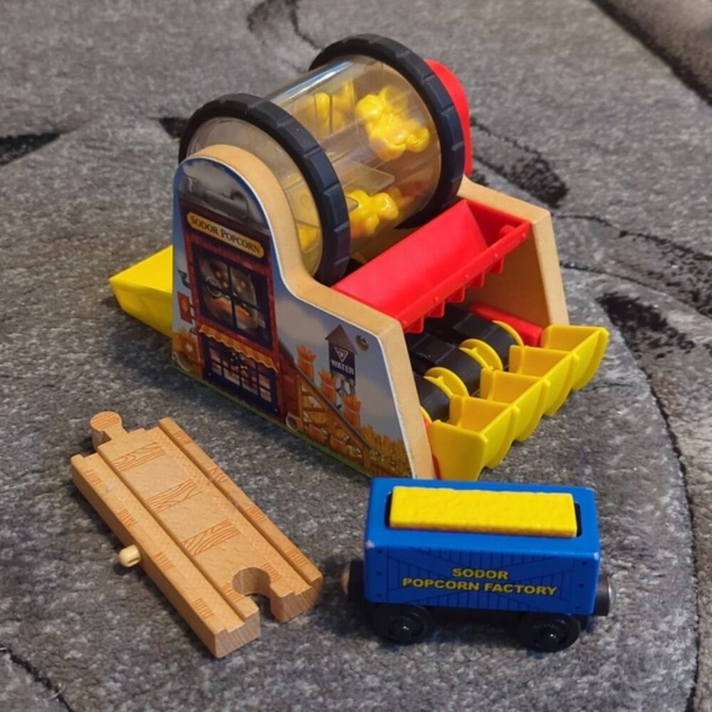 Thomas the train Wooden Sodar Popcorn Factory